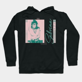 Sabrina Salerno //// Aesthetic 80s Fan Art Design Hoodie